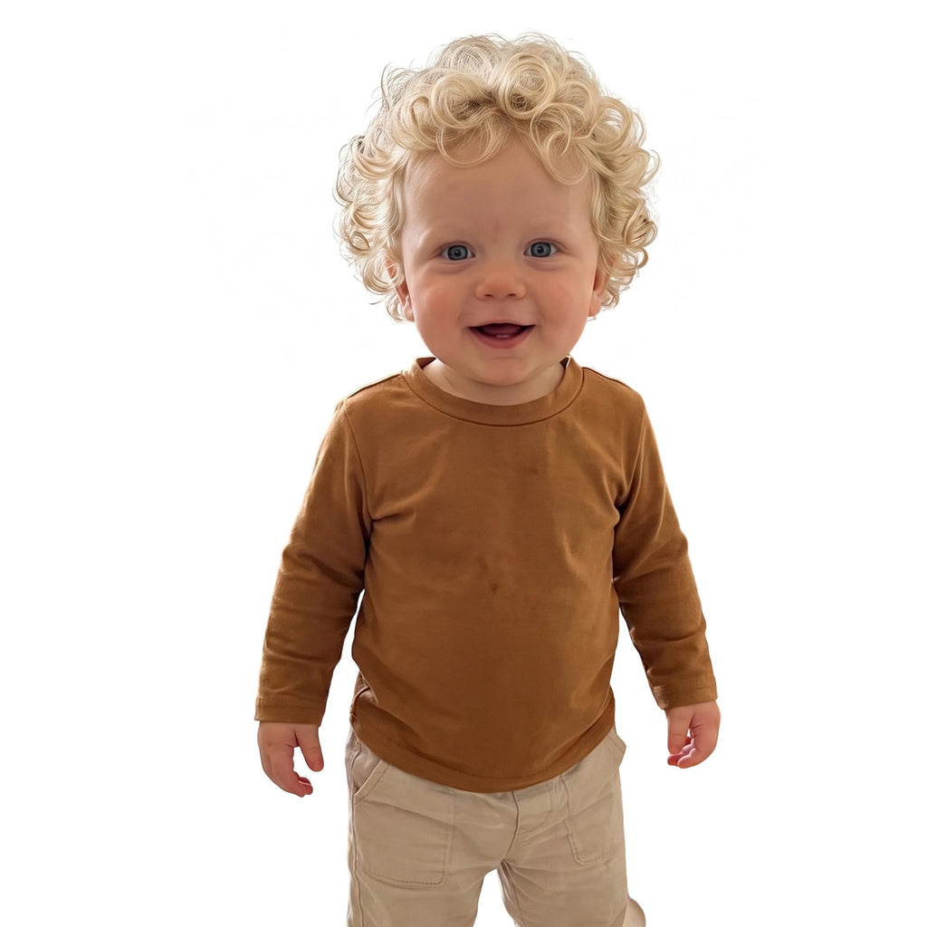 Pack Toddler Long Sleeve T-Shirts Toddler Boys and Girls Tops Multipack