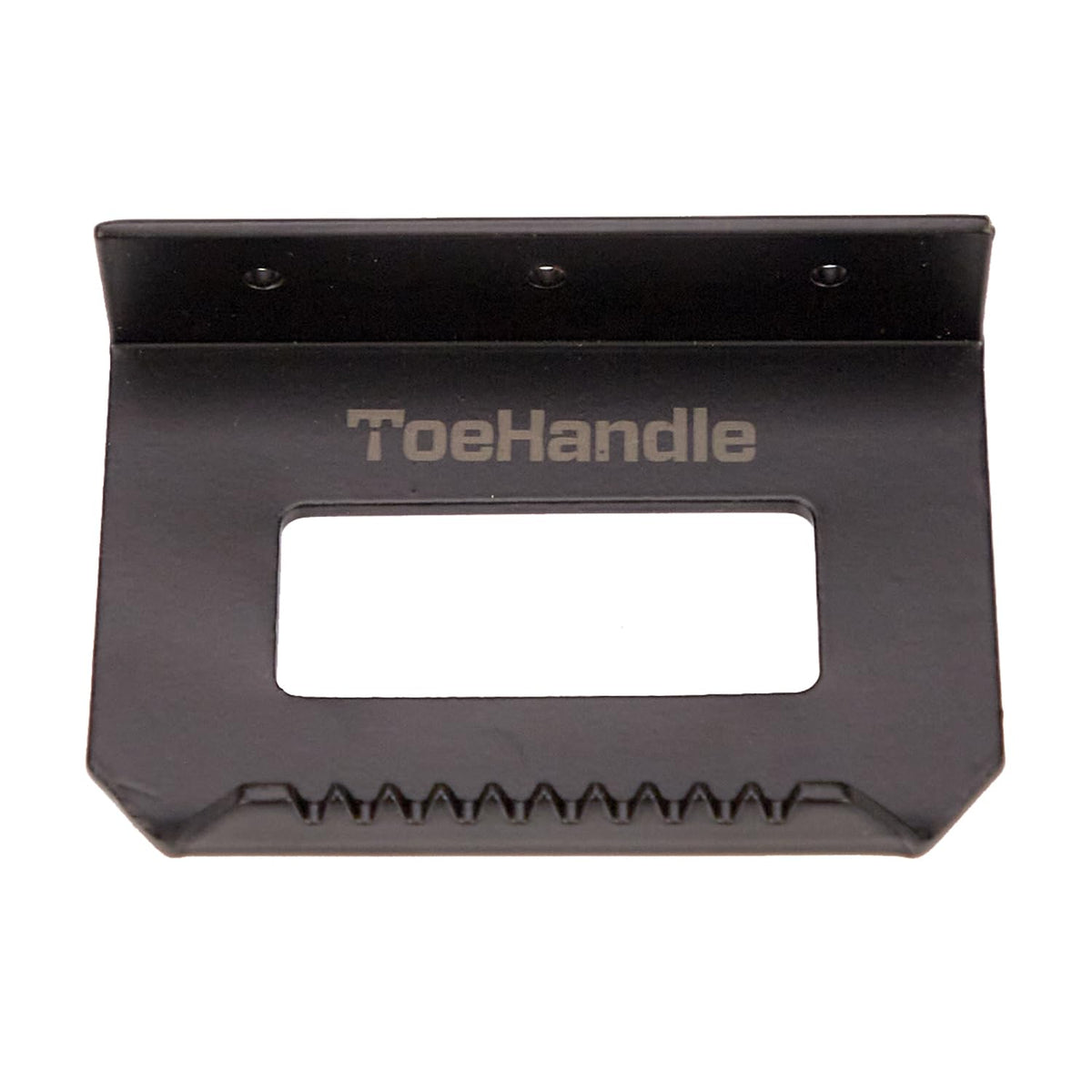 Foot Operated Sanitary Door Handle - Touchless Hands Free Door Opener, Quick and Easy-to-install DIY (Black Steel-1