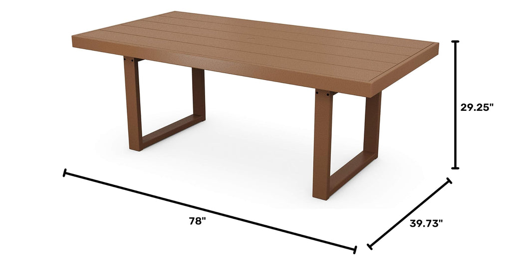 Edge Dining Table, Teak