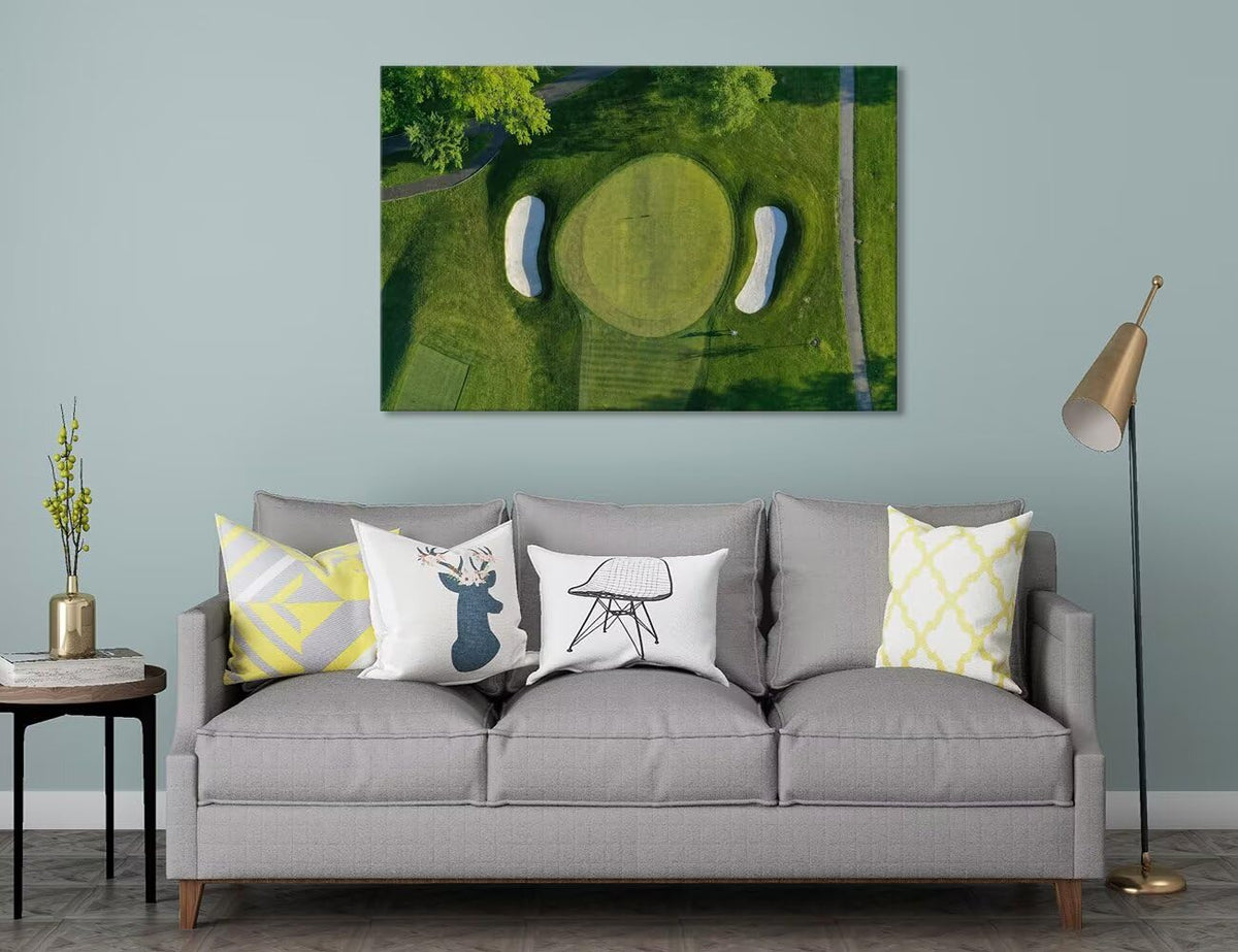 Westchester New York Golf Course Wall Bedroom Bathroom Home Decorations USA Golf Course Picture Poster Canvas Prints
