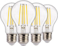 Dusk to Dawn Outdoor Sensor A19 LED Light Bulb, 5000K Daylight,8W (100W Eqv.), 1400LM, Vintage Filament E26 Base,Auto