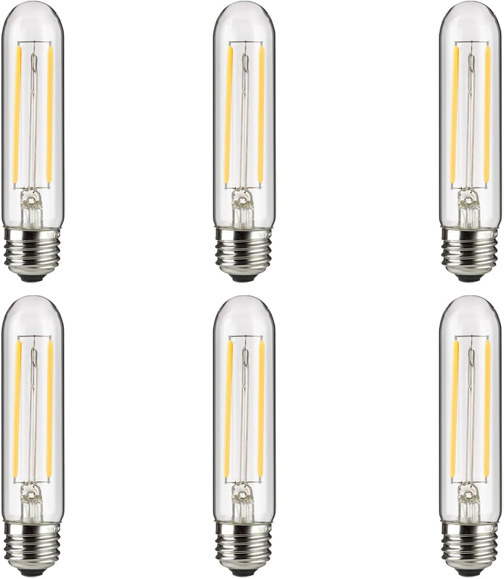 LED Edison T10/T30 Tubular Light Bulb, 2 Watts (25W Equivalent), 160 Lumens, Medium E26 Base, 120 Volts, Dimmable, 90