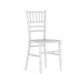 Hercules Kids Resin Chiavari Chair, White