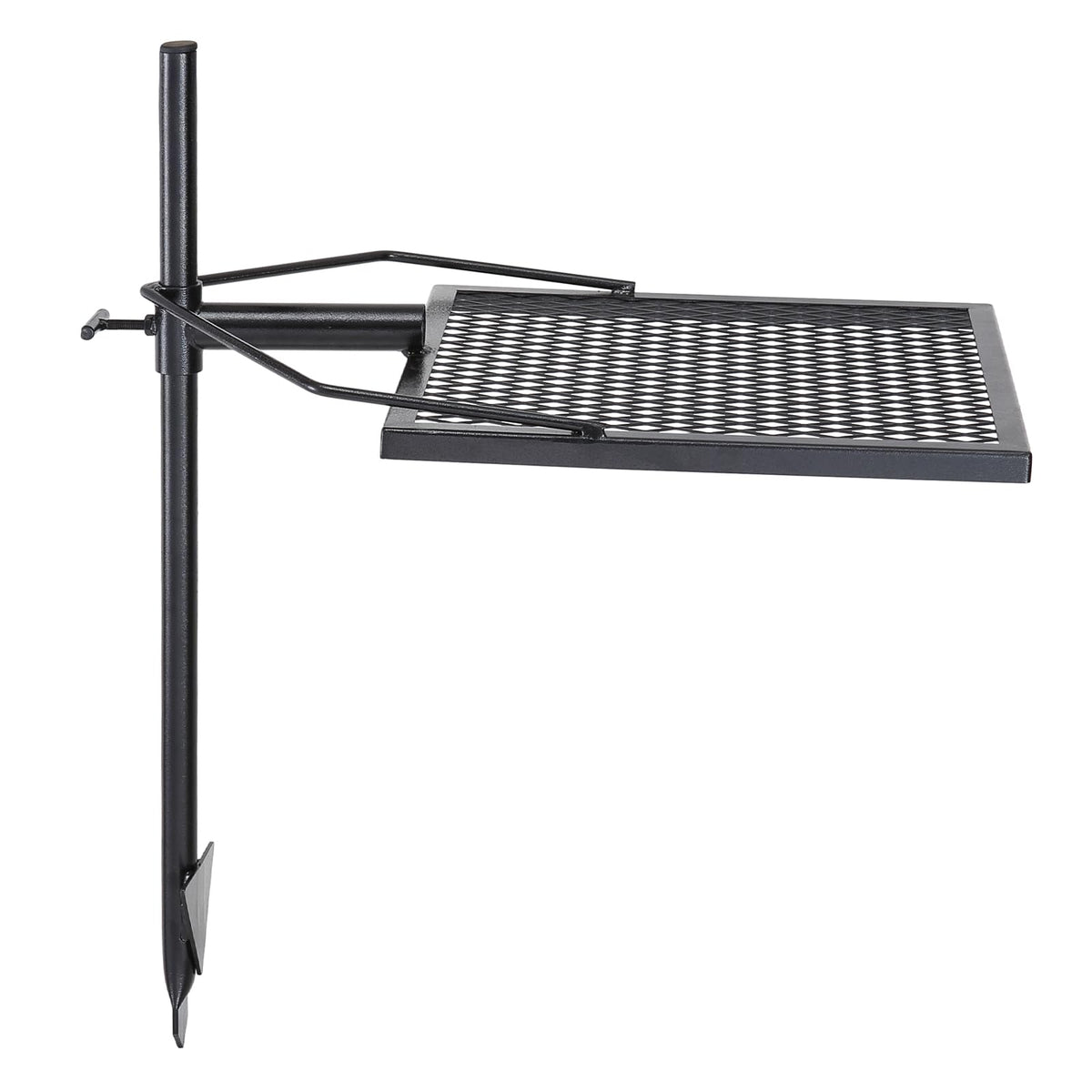 Swivel Campfire Grill, Fire Pit Grill Grate over Fire Pits, Heavy Duty Steel Grill Grates, 360° Adjustable Open Fire