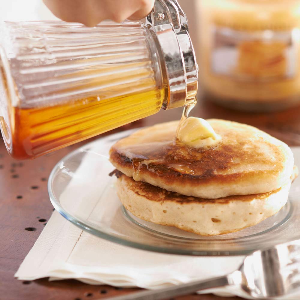 Maple Butter 16 oz Glass Jar Scented Candle, Notes of Maple, Vanilla, Butter, Honey, Sugar, Featuring Dual Wick