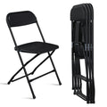 4pcs Folding Chair, Plastic Chairs with 330-Pound Capacity, Easy to Fold and Store Suitable for Indoor & Outdoor