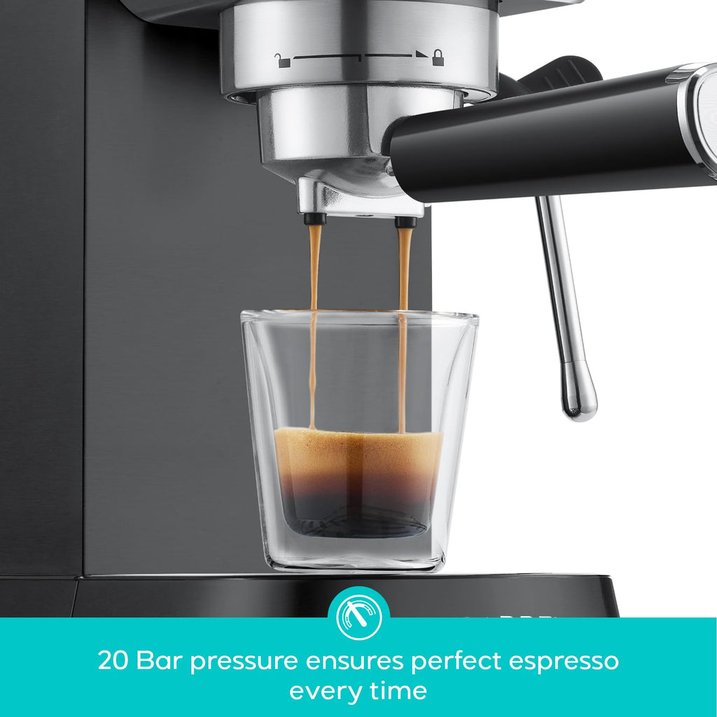 Espresso Machine, Espresso Coffee Maker with Steam Wand