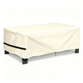 Outdoor Coffee Table Cover Rectangle, 48"L x 32"W x 16"H