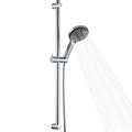 Shower Slide Bar Combo, 33 in Segmental Slide Bar with 6-Mode High Pressure Handheld Shower Head and 60 in Stainless