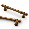10 Pack 3 Inch(76mm) Antique Brass Kitchen Cabinet Handles, Cabinet Pulls Kitchen Cabinet Hardware for Cupboard