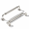 5 Pack 6 Inch Solid Zinc Alloy Polished Nickel Cabinet Pulls
