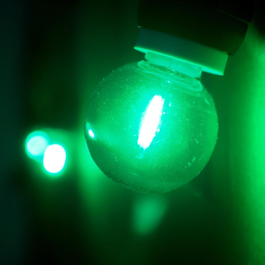 G40 Green Light Bulb LED Replacement Bulbs, Shatterproof E12 1W