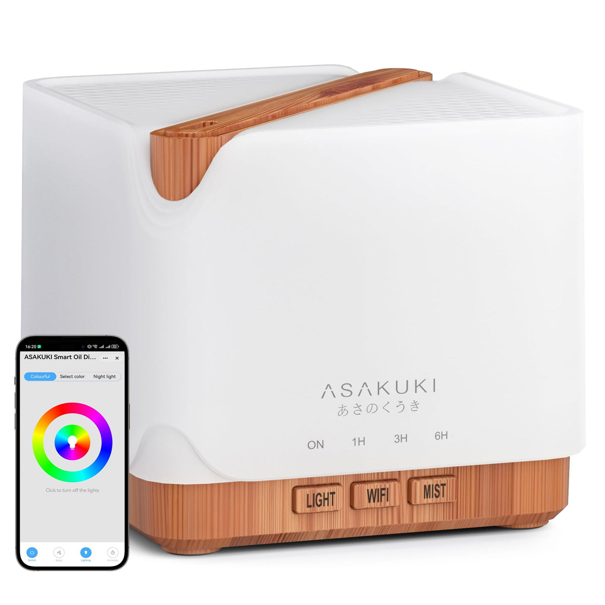 Essential Oil Diffuser Smart WiFi Humidifier 700 ml