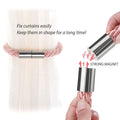 Strong Magnetic Curtain Tiebacks Modern Simple Style Drape Tie Backs Convenient Decorative Weave Rope Curtain - 4 Pack