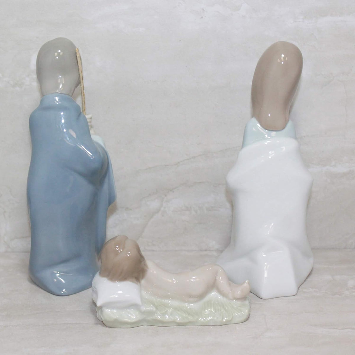 Children's Nativity Joseph, Mary, Jesus Figurine Set - Matte Finish - 4670, 4671,4672