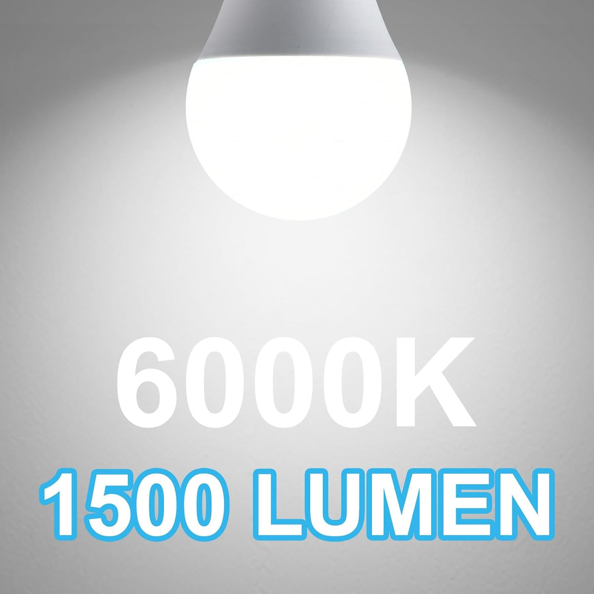 4PK Garage Door Opener Light Bulbs, 1500LM Ultra Bright, Minimize Interference, Compatible with Most Garage Door