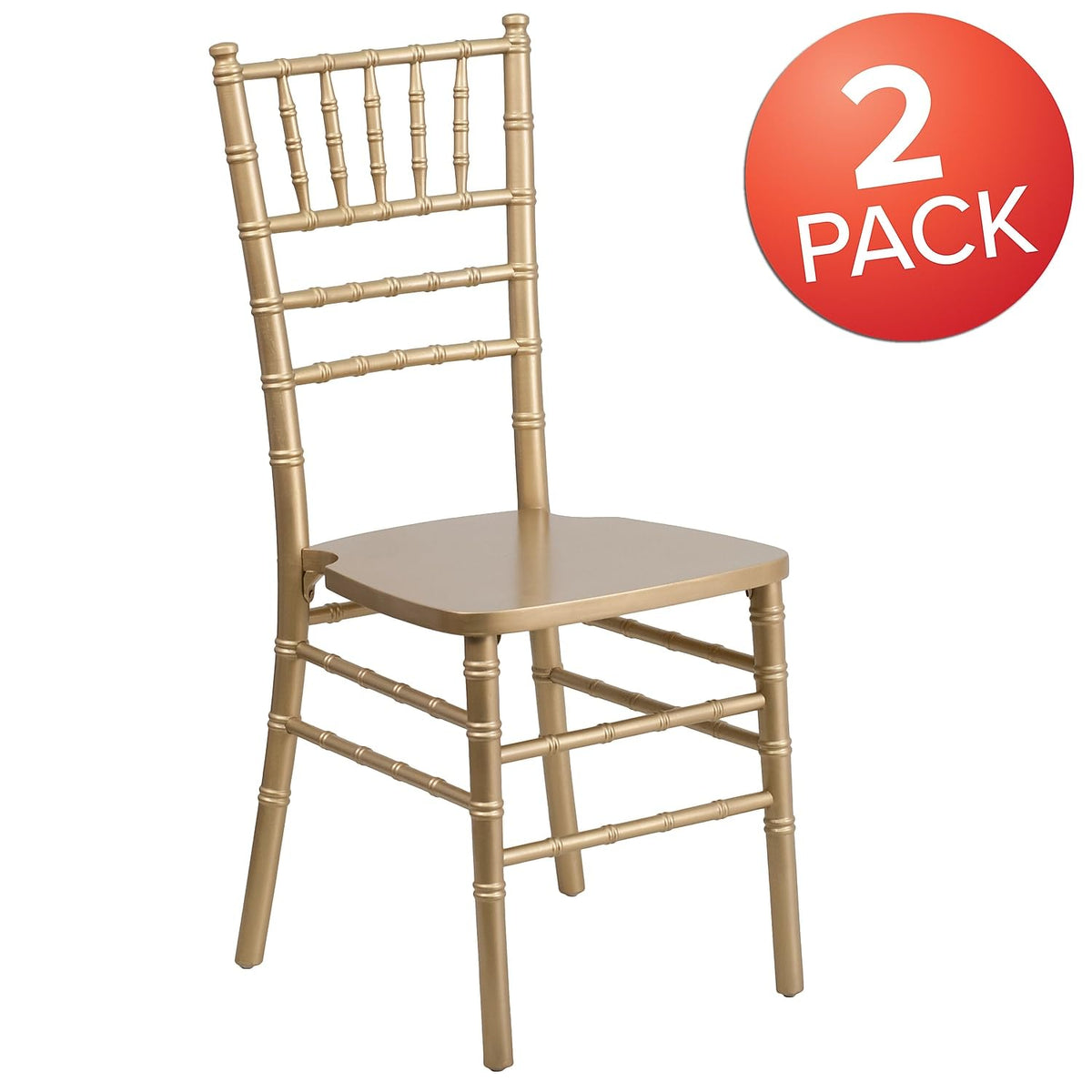 Hercules Series Chiavari Chairs for Formal Events and Banquets, Commercial/Residential All-Occasion Event Chairs, Set