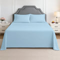 Sheet Set - 4 Piece Ultra Soft Brushed Microfiber Bed Sheets - 15" Deep Pockets, Wrinkle-Free & Breathable for