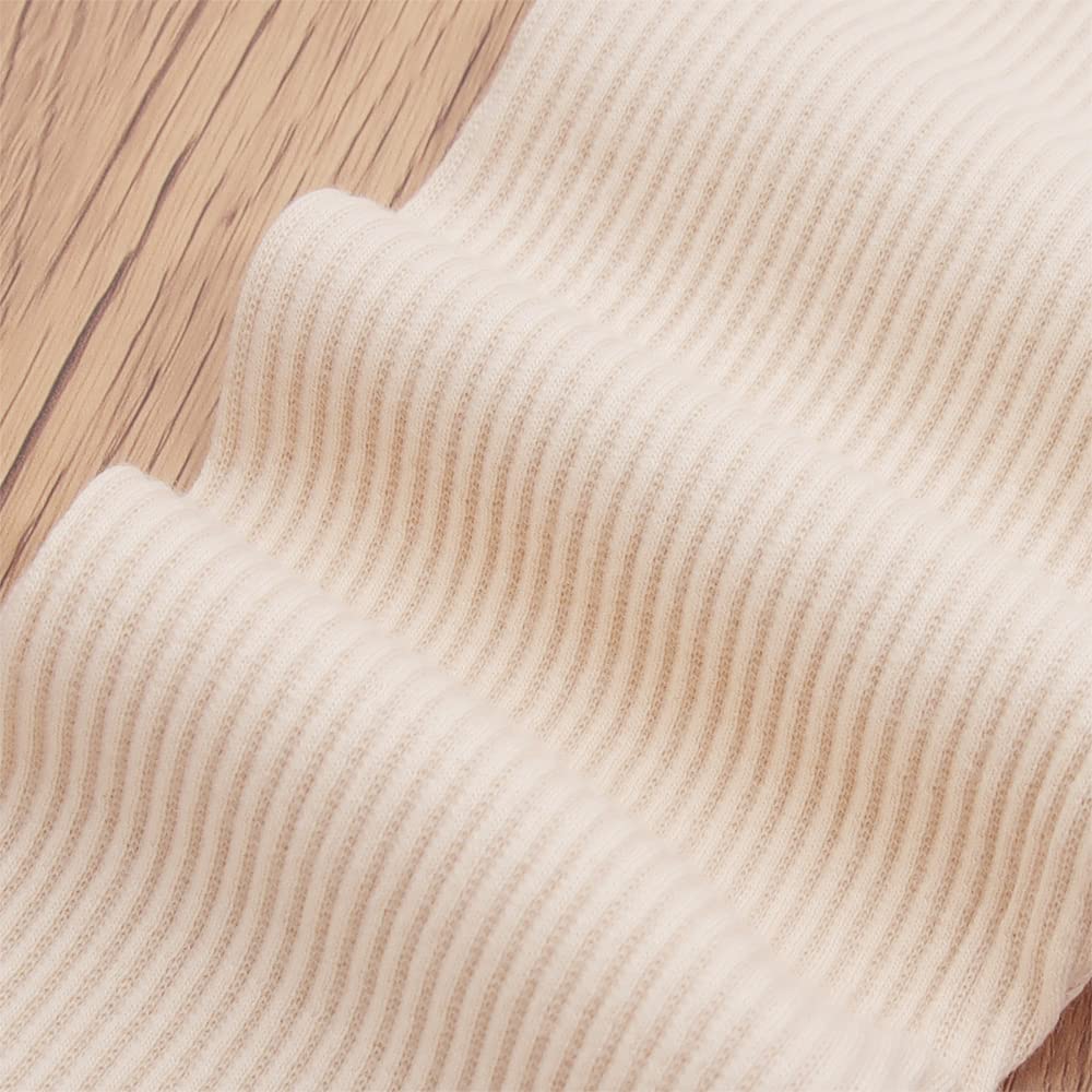 Toddler Baby Girls Leggings Footless Tights Ruffle Basic Ribbed Cable Knit Stocking Infant Little Girl Bottom Pants