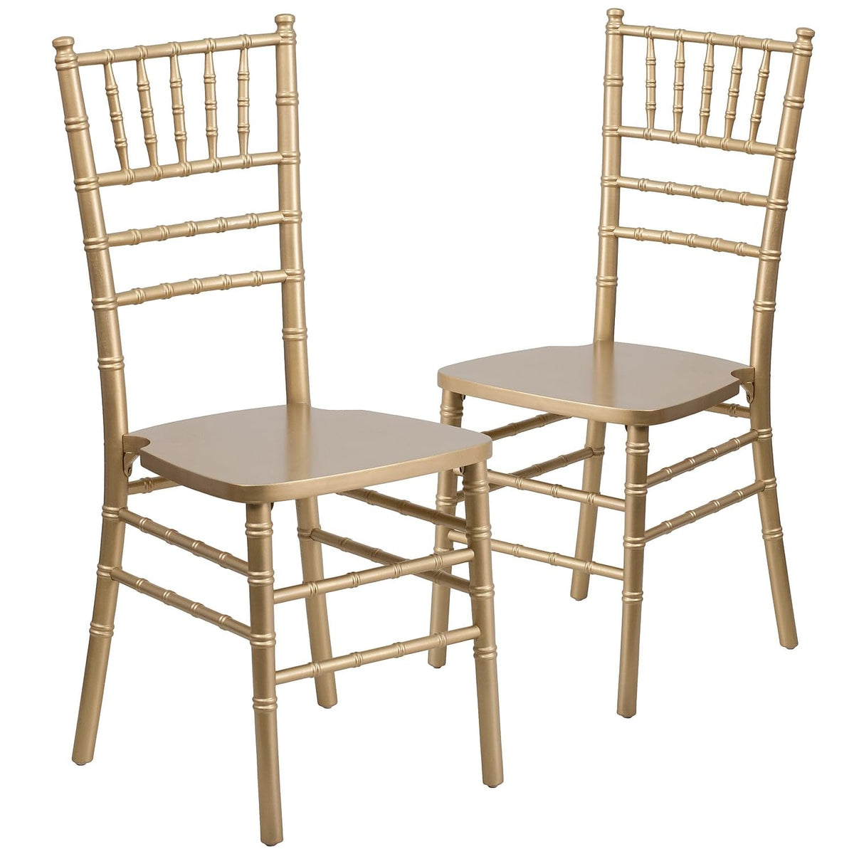 Hercules Series Chiavari Chairs for Formal Events and Banquets, Commercial/Residential All-Occasion Event Chairs, Set