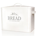 Bread Box - Extra Large Metal Countertop, Farmhouse