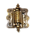 Solid Bronze Self-Closing Spring Door Hinge, 4 Inch Heavy Duty Screen Door Hinge, Antique Style Spring Hinge for