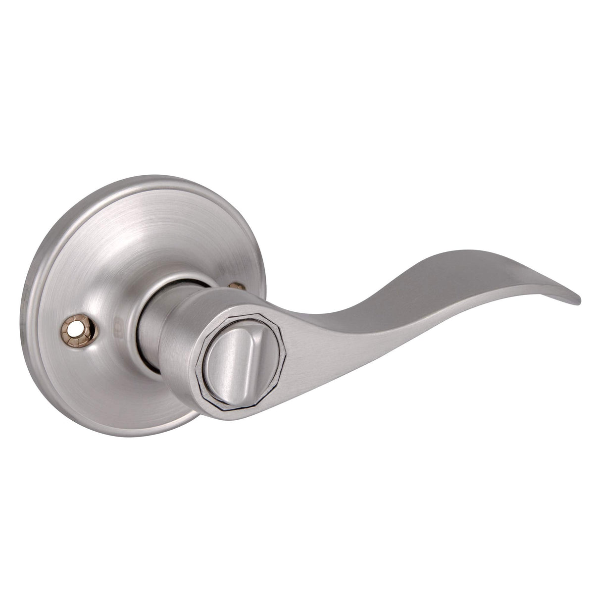 Springdale Privacy Door Lever, Satin Nickel