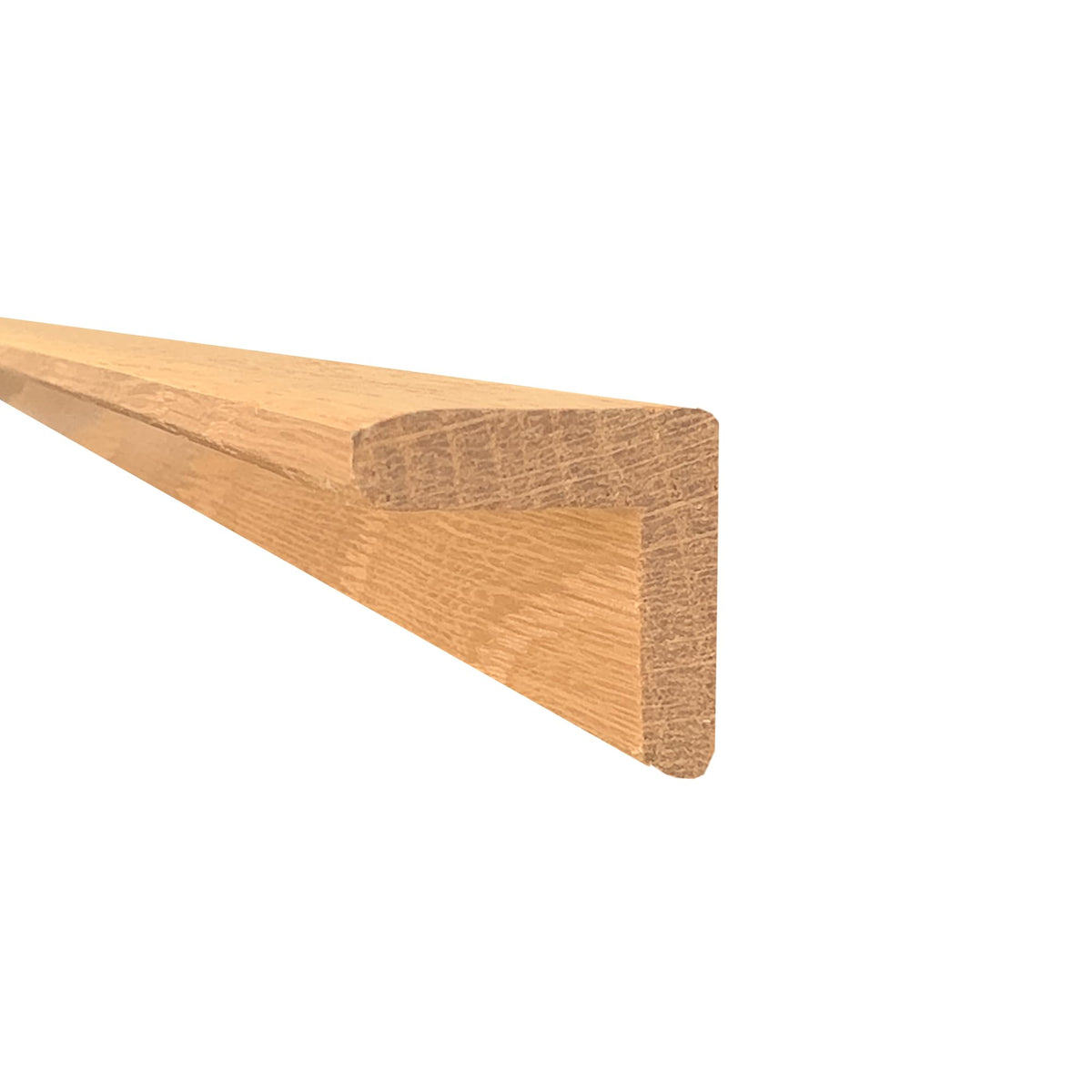 1x1 Outside Corner Trim Moulding, Real Hardwood, (Clearcoat Red Oak, 72")