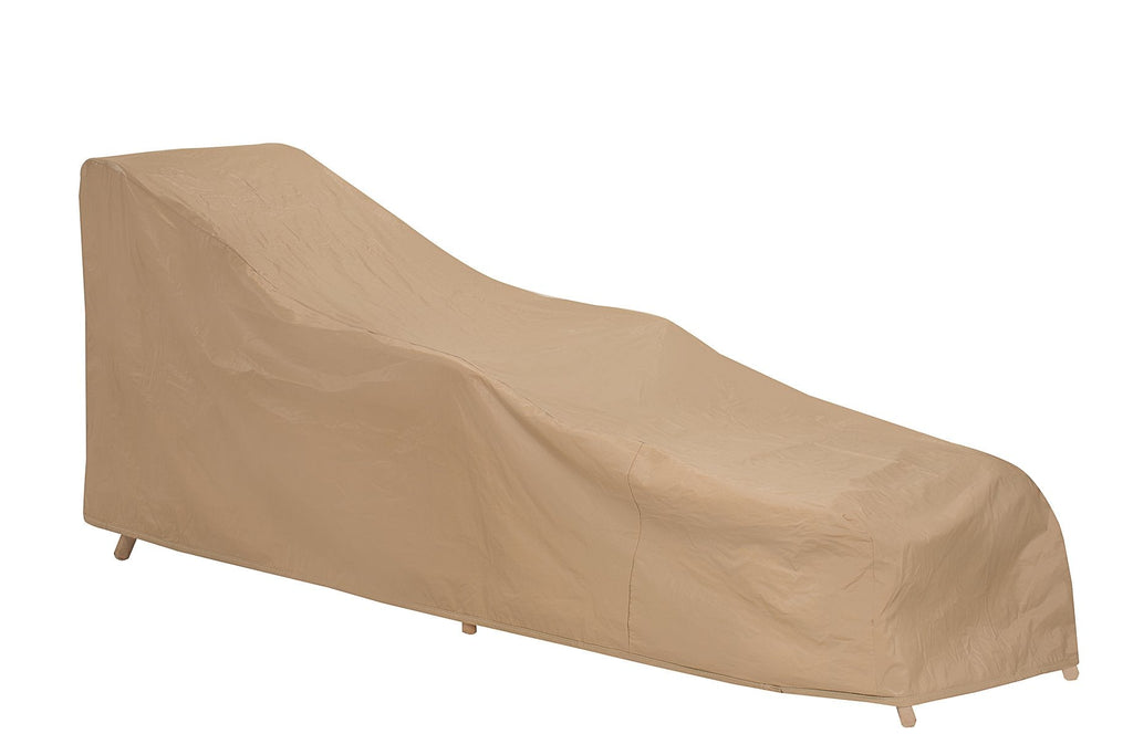 Weatherproof Single Chaise Lounge Cover, Tan