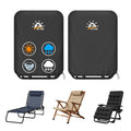 Zero Gravity Chair Cover 2 Pack - 600D Outdoor Folding Patio Chair Covers Heavy Duty & Waterproof, Premium Gravity