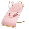 Portable Baby Bouncer, Bouncer Seat for Babies 0-12 Months, 3 Recline Positions, Foldable Baby Rocker Chair