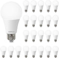 A19 Light Bulbs, 100 Watt Equivalent LED Bulbs, 5000K Daylight Light Bulbs, 1500 Lumen, E26 Standard Base