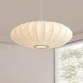 Inspired Nelson Style 3-Light Lantern Pendant Light 19.7in, Imitation Silk Bubble Lamp