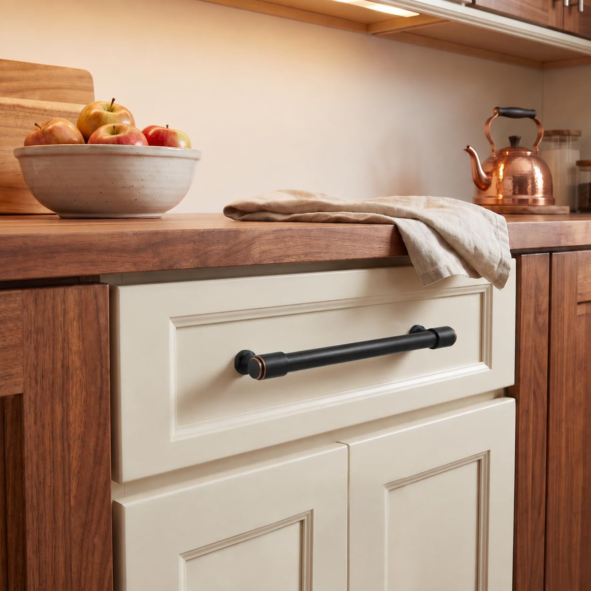 6 Pack 12 Inch(305mm) Oil Rubbed Bronze Cabinet Pulls Kitchen Cabinet Handles Extra Long Cabinet Pulls Kitchen