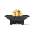 Anson 36" Round Patio Wood Burning Outdoor Fire Pit, Heavy-Gauge Steel Fire Pit for Backyard, Porch, Deck, Camping.