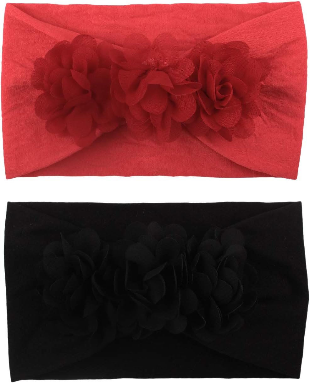 Stretchy Knot Nylon Baby Headbands For Newborn Baby Girls Infant Toddlers Kids Bows Child Hair Accessories