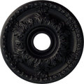 Granada Ceiling Medallion, Steel Gray