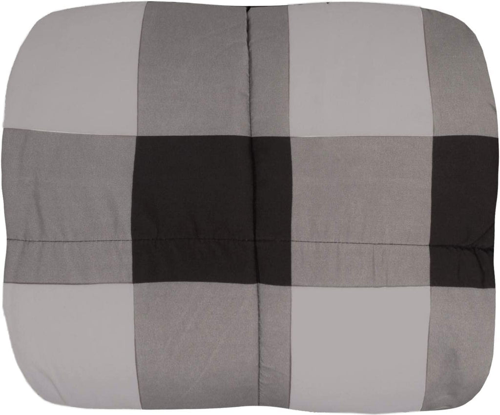 7 Piece Comforter Set Bag Solid Color All Season Soft Down Alternative Blanket & Luxurious Microfiber Bed Sheets