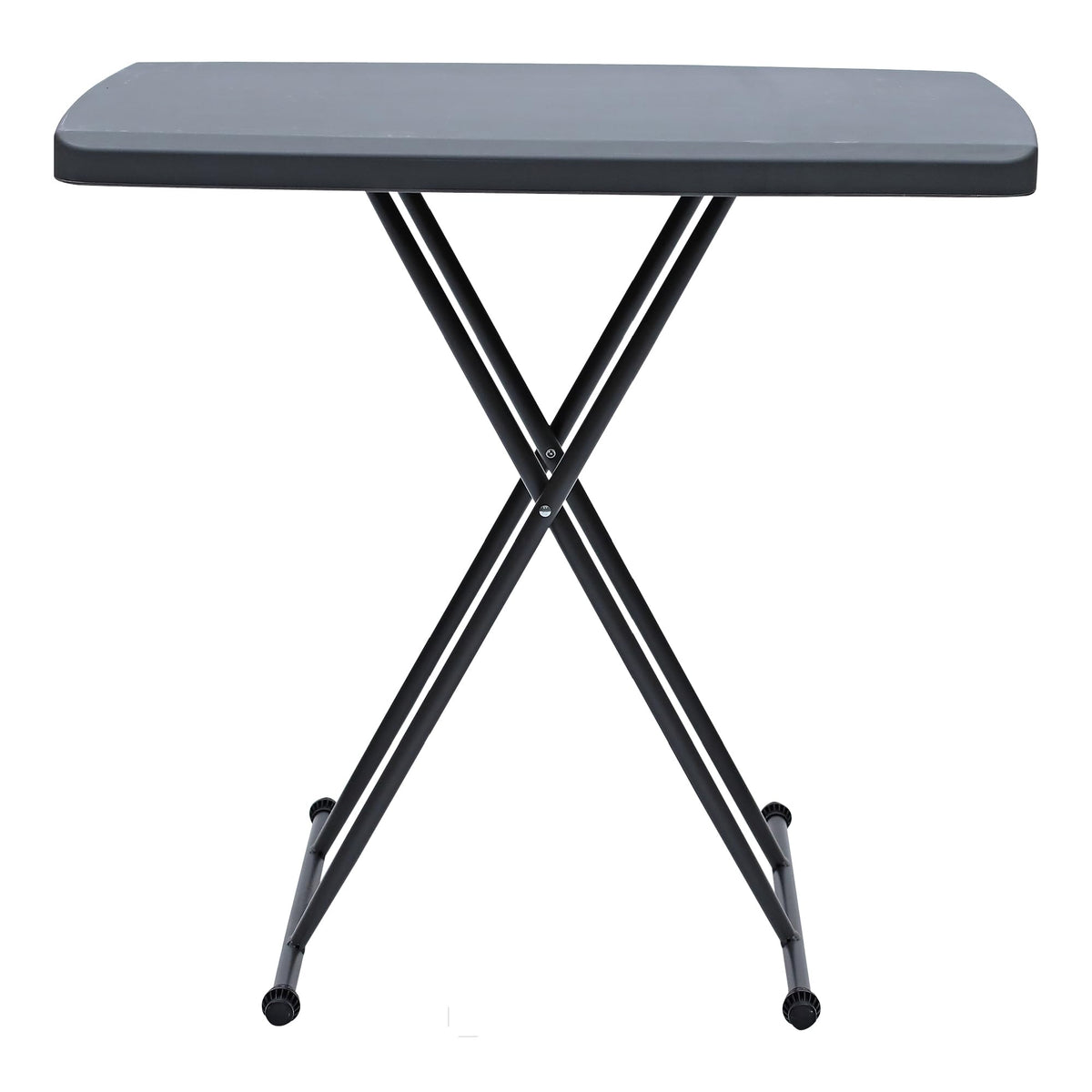 IndestrucTable Classic Personal Folding Table, Charcoal, 30' x 20"