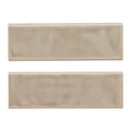 Bullnose Ceramic Subway Wall Tile | Urbano Warm Concrete | 4" x 12"