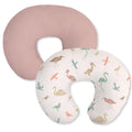 Nursing Pillow Covers 2 Pack, Soft & Breathable Removable Breastfeeding Pillows Covers for Feeding Pillows, Nursing