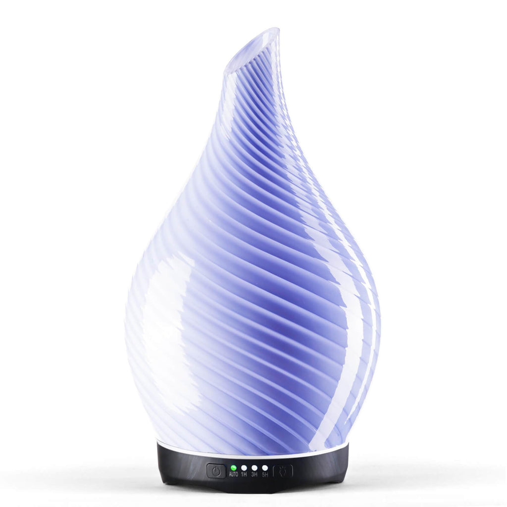 Essential Oil Diffuser 280ml Handmade Glass Diffuser 7H Runtime
