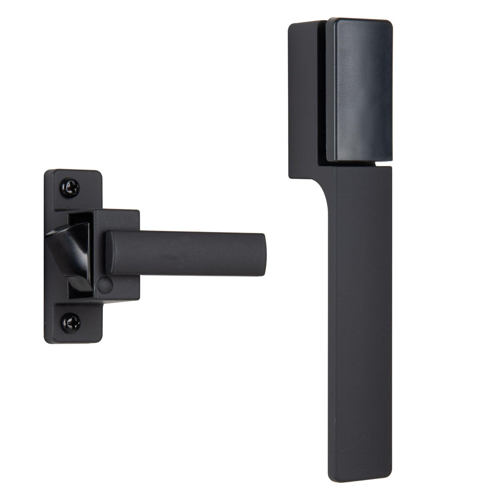 Free Hanging Screen & Storm Door Handle, Black