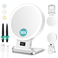 Magnifying Mirror with Light 30X