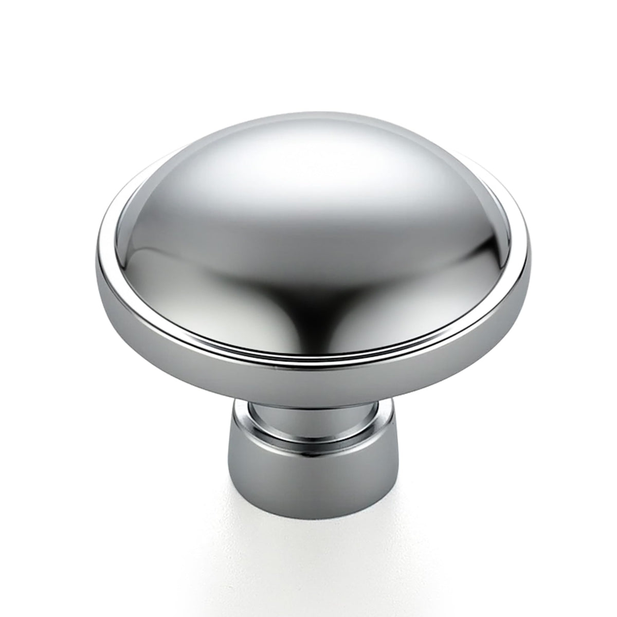 Polished Chrome Kitchen Pulls Cabinet Handles 1-1/4 Inch 15 Pack