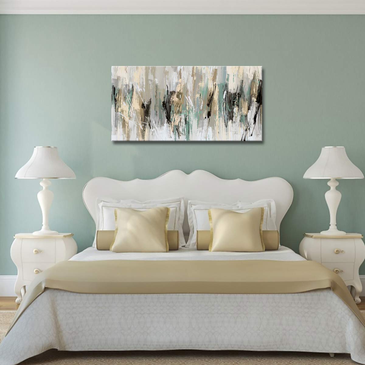 Abstract Wall Art Living Room Wall Decor Canvas Art Modern Canvas Pictures Contemporary Abstract Artwork Bathroom