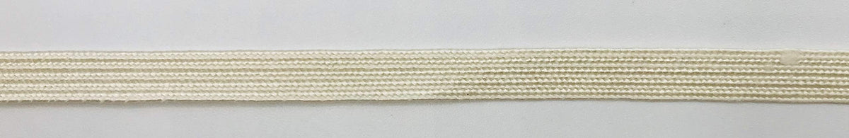 Oyster 1/4" (6 mm) Middy Braid Trim - 24 Yards - Decorative Sewing Braid for Costumes, Uniforms, Home Décor & DIY