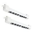 LED Track Lighting Heads H Type Track Light Fixtures Grille Light Modern Ceiling Spotlight Accent Art Shop