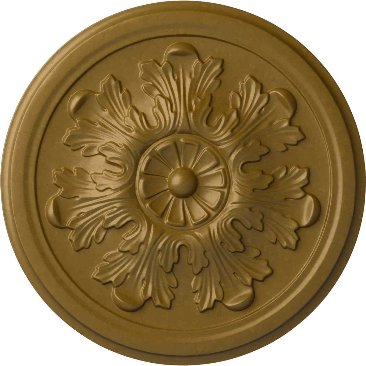 Legacy Acanthus Ceiling Medallion, Gold