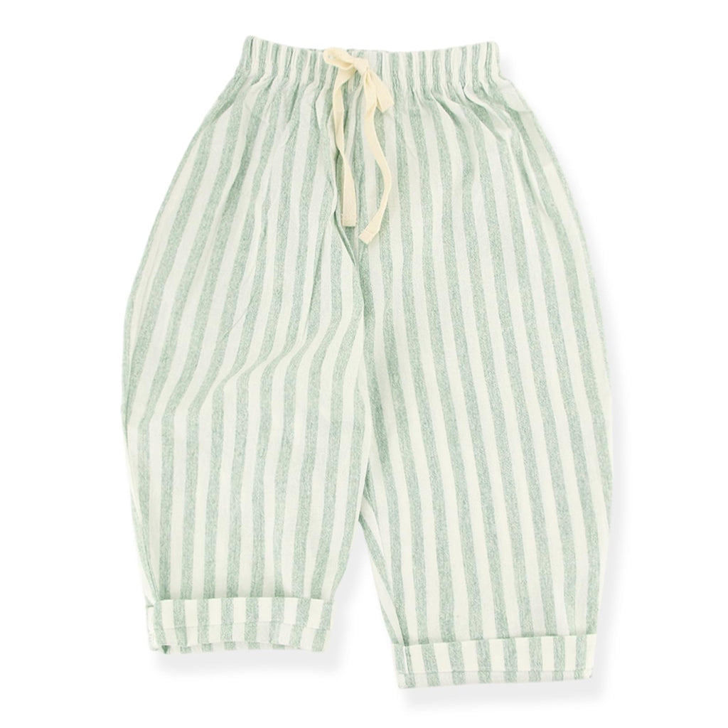 Toddler Boy Thin Cotton Linen Pants, Striped Baggy Wide Leg Pants for Boys Girls Casual Spring Summer Trousers
